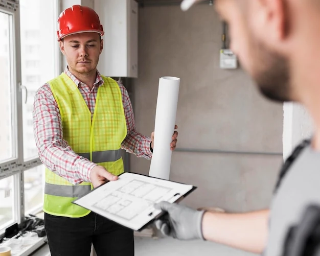 Bouwkundige keurders – woninginspectie met bouwtekening
