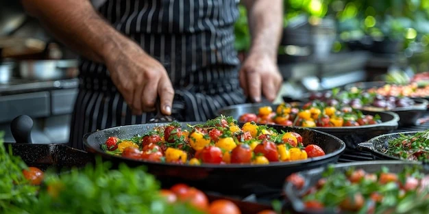 Catering – verse gerechten bereiden op locatie