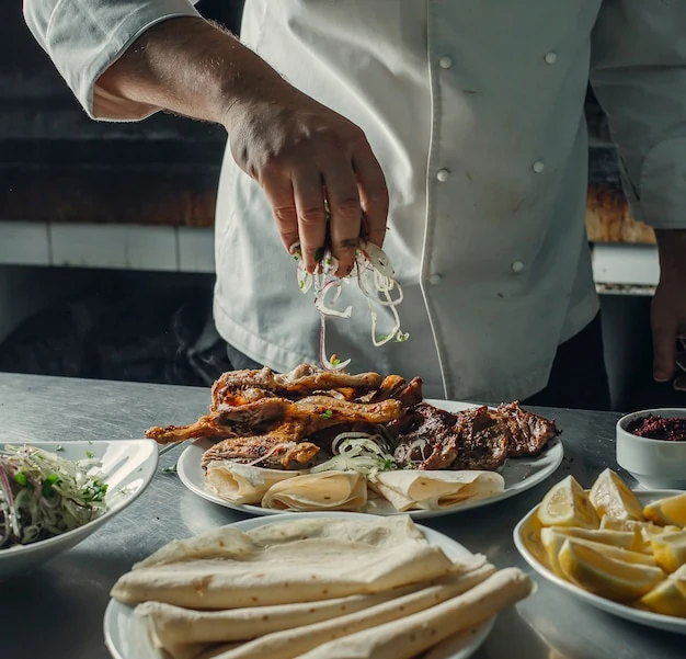 Catering – live cooking met verse ingrediënten