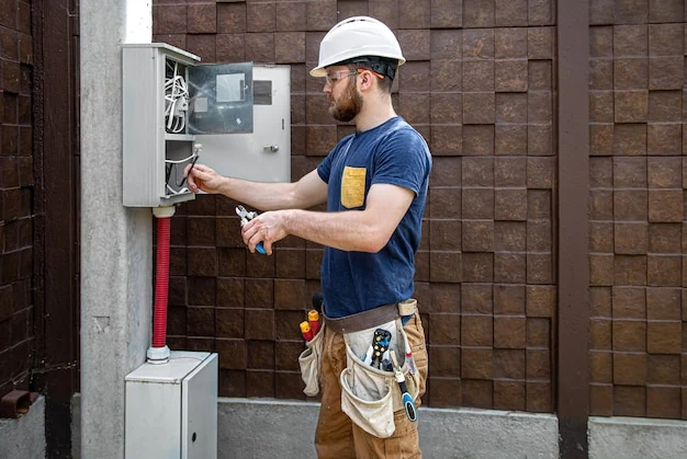 Elektriciens – elektrische installatie buiten onderhouden