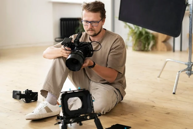 Fotografen en videografen – filmproductie met professionele camera