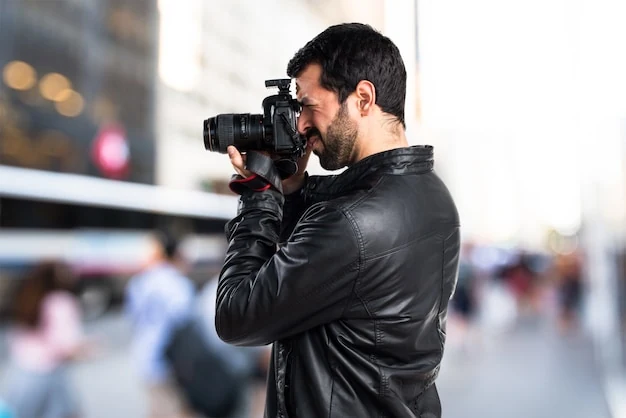 Fotografen en videografen – fotograaf aan het werk op locatie
