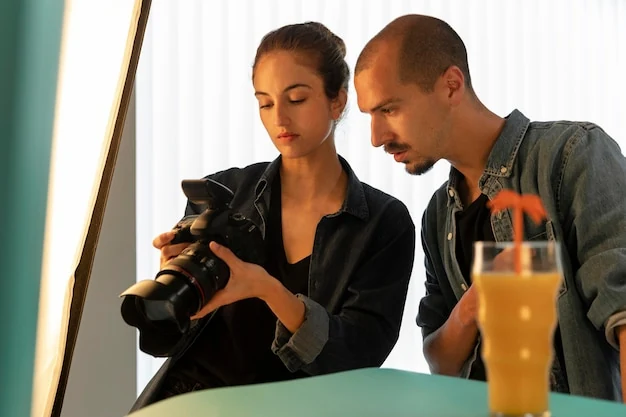 Fotografen en videografen – productfotografie in een lichte studio