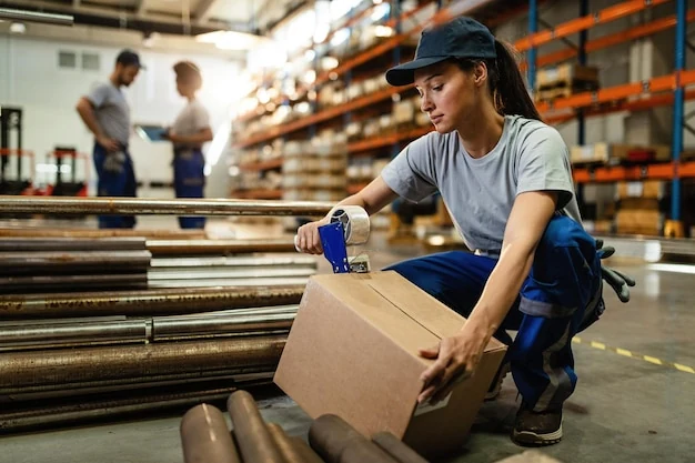 Groothandel en industrie – goederen verpakken voor verzending