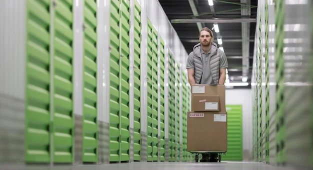 Opslagruimtes – dozen gemakkelijk naar de eigen unit brengen