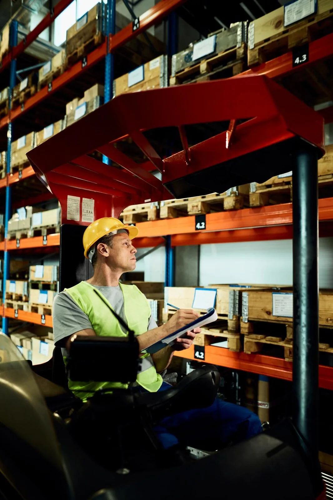 Transport en logistiek – voorraadcontrole in het magazijn