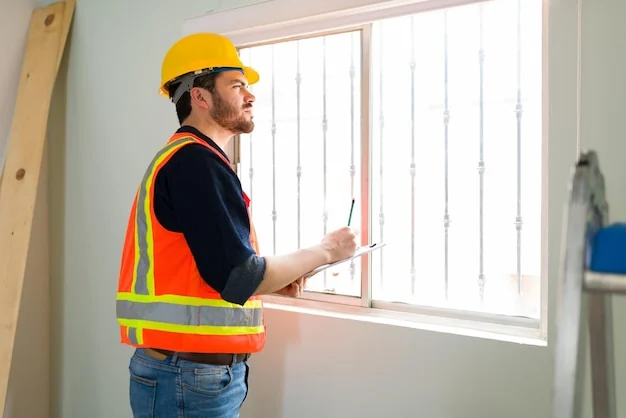 Zonweringspecialisten – specialist controleert raam en bevestiging