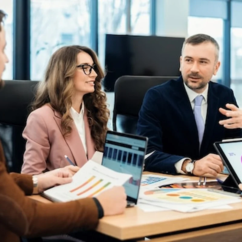 Consultancy – uitgelichte afbeelding strategisch adviesgesprek