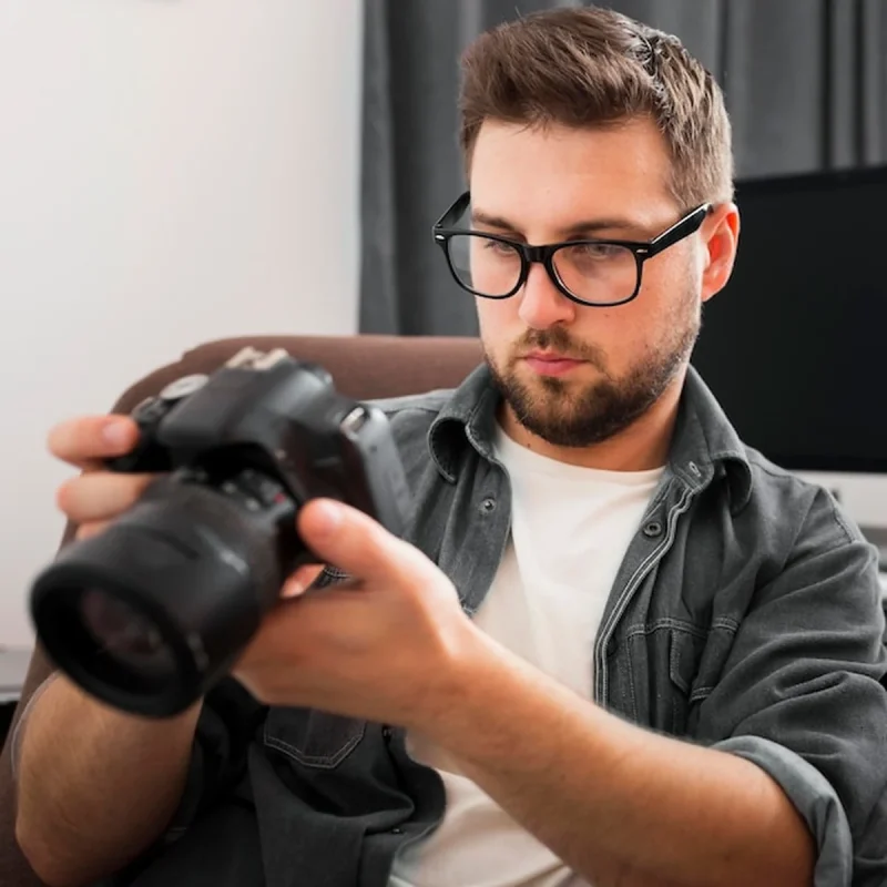 Fotografen en videografen – uitgelichte afbeelding professionele camera instellen