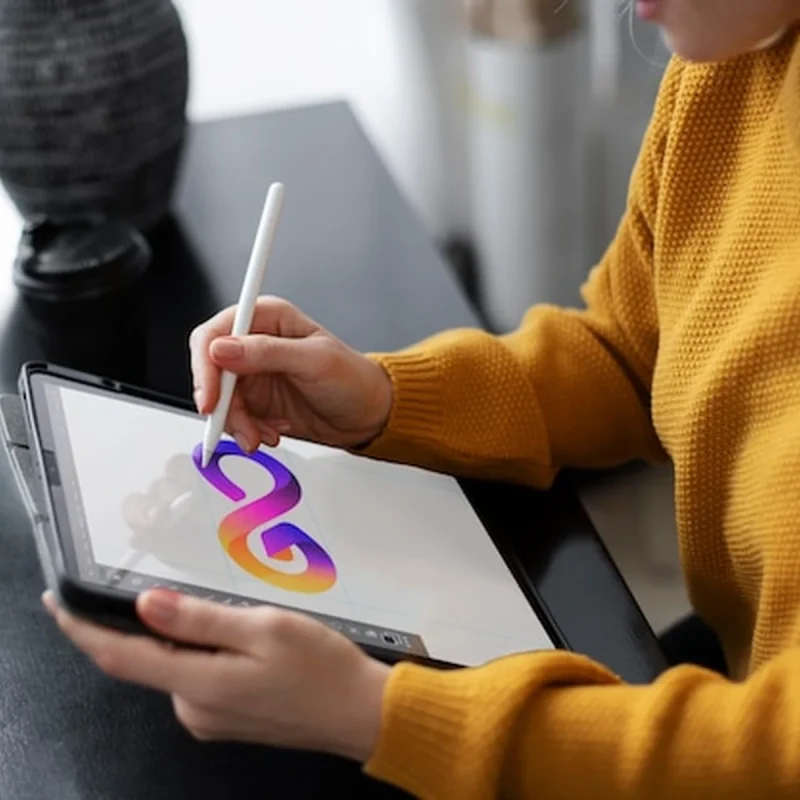 Grafisch ontwerpers – uitgelichte afbeelding digitaal logo ontwerpen