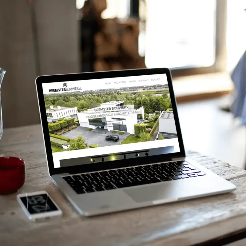 Beemsterbouwers: website en logo, gemaakt door Project Direct