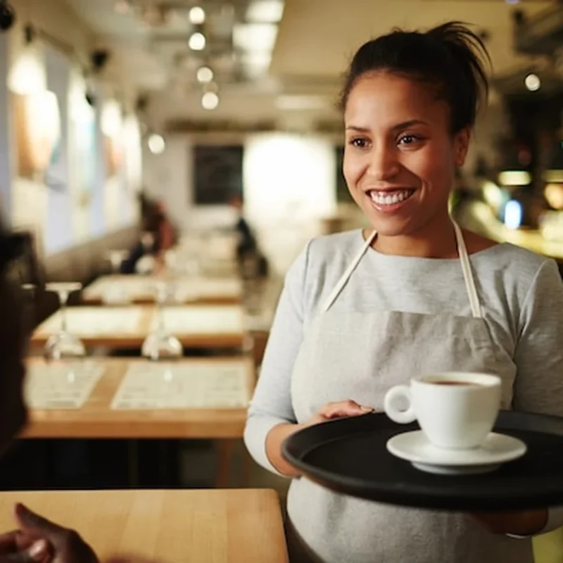 Restaurants en cafés – uitgelichte afbeelding gastvrije bediening