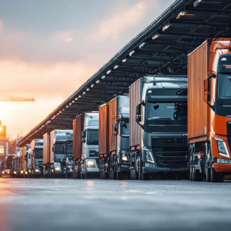Transport en logistiek – uitgelichte afbeelding logistiek wagenpark